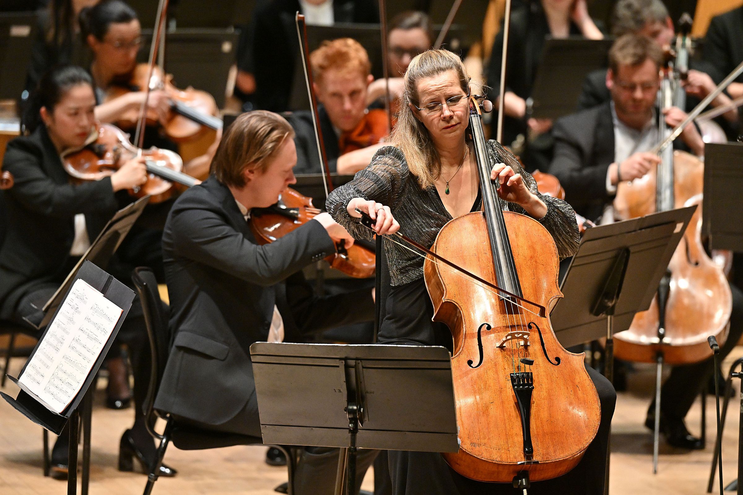 Rebecca Gilliver and the London Symphony Orchestra &copy; LSO | Mark Allan