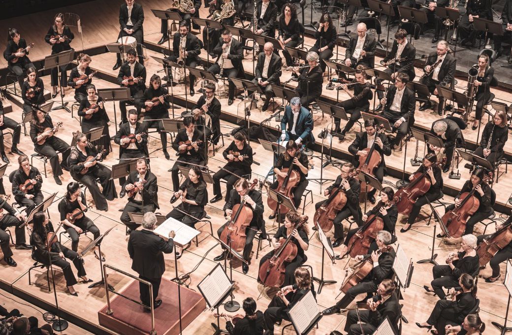 L'Orchestre National du Capitole de Toulouse dans le <i>Bolero</i> &copy; Romain Alcaraz