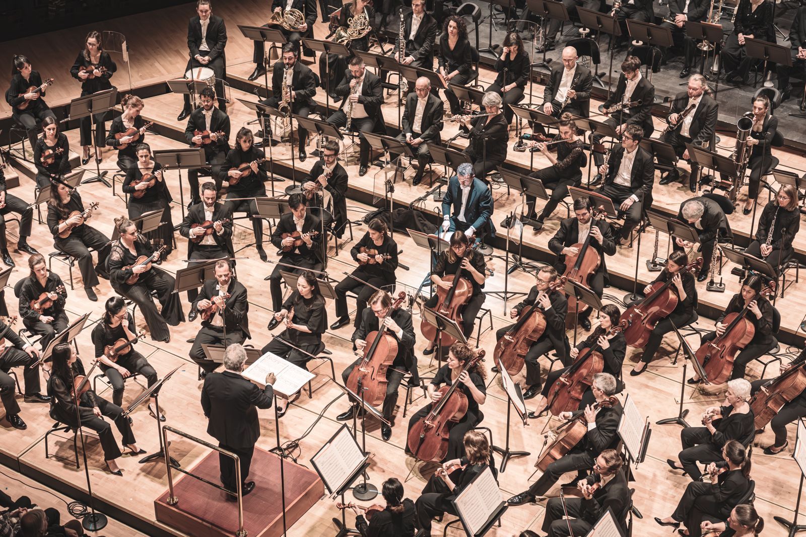 L'Orchestre National du Capitole de Toulouse dans le <i>Bolero</i> &copy; Romain Alcaraz