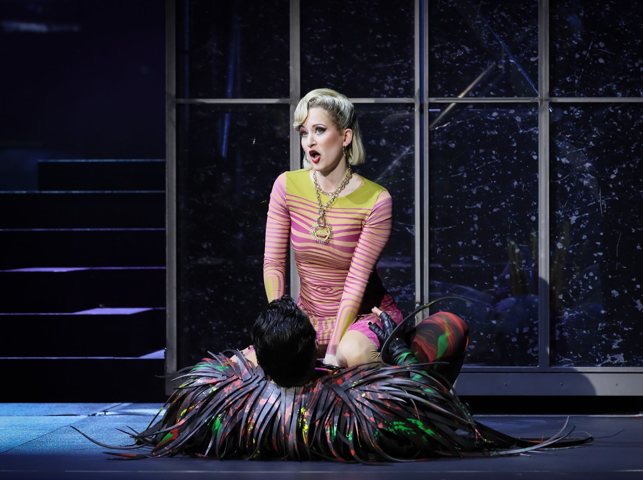 Gyula Rab (Oronte) und Alina Wunderlin (Morgana) © Marie-Laure Briane