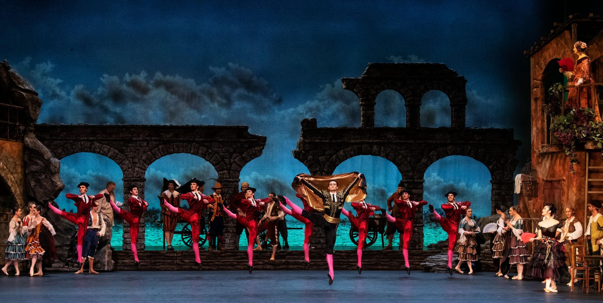 Simon Regourd as Espada with Norwegian National Ballet in <i>Don Quixote</i> © Erik Berg
