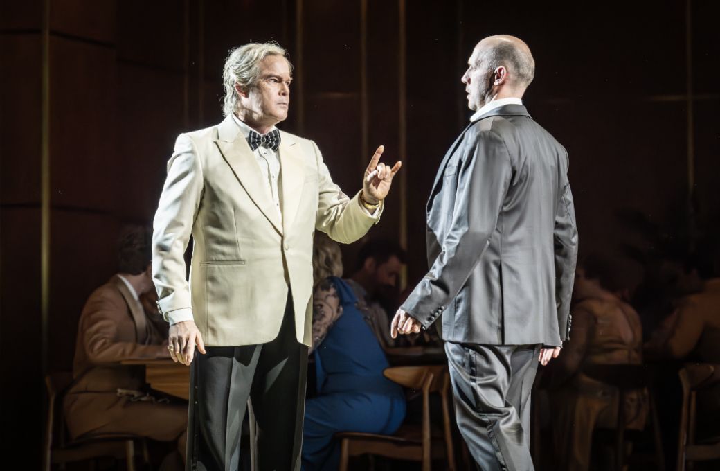 Gerald Finley (Helge) and St&eacute;phane Degout (Michael) &copy; RBO | Marc Brenner
