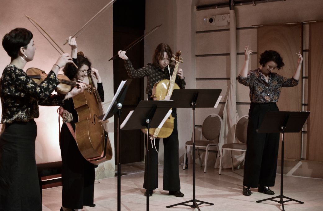 La Capriola perform at Ambronay&rsquo;s Centre culturel de rencontre &copy; Bertrand Pich&egrave;ne