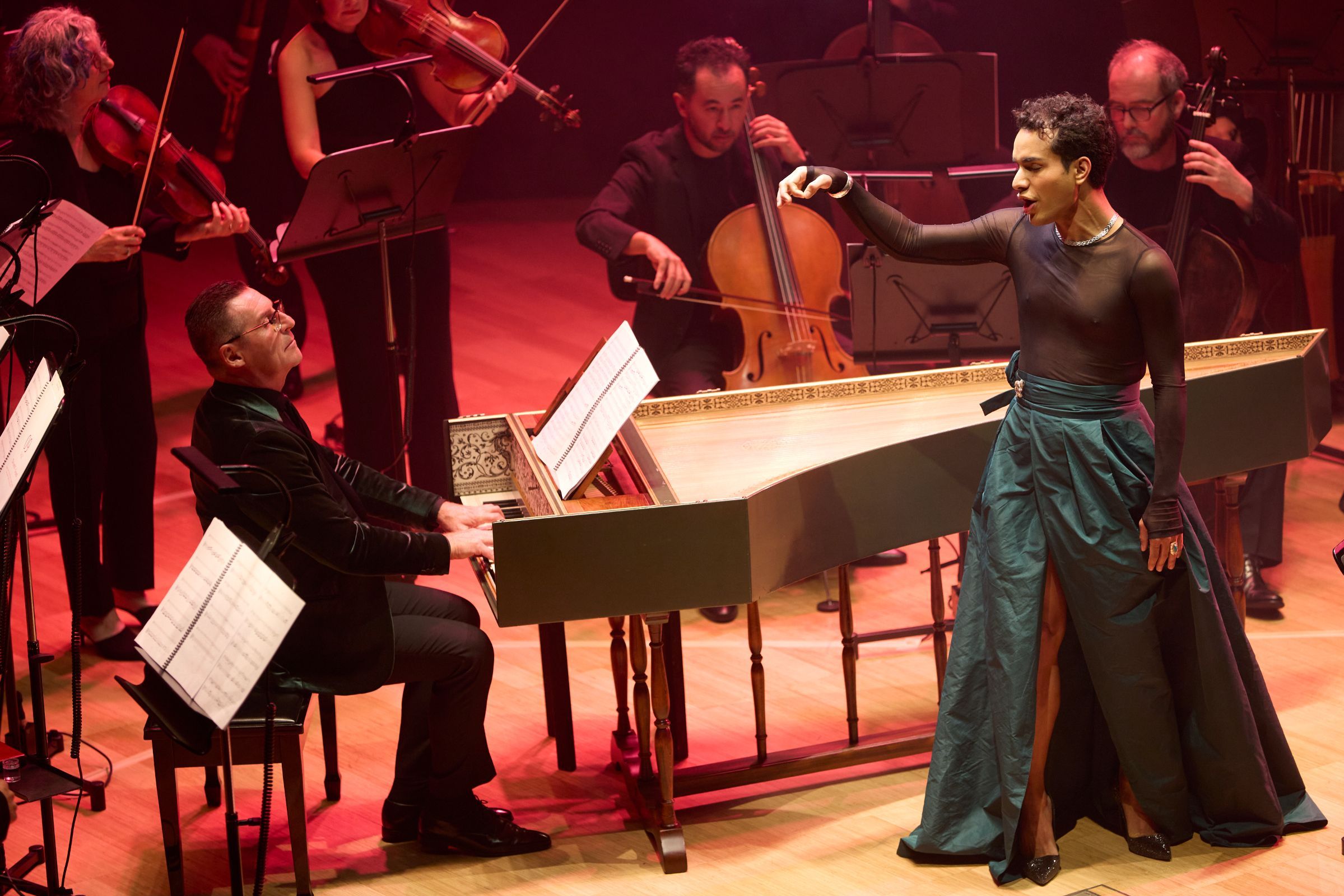 Samuel Mariño and the Australian Brandenburg Orchestra © Laura Manariti