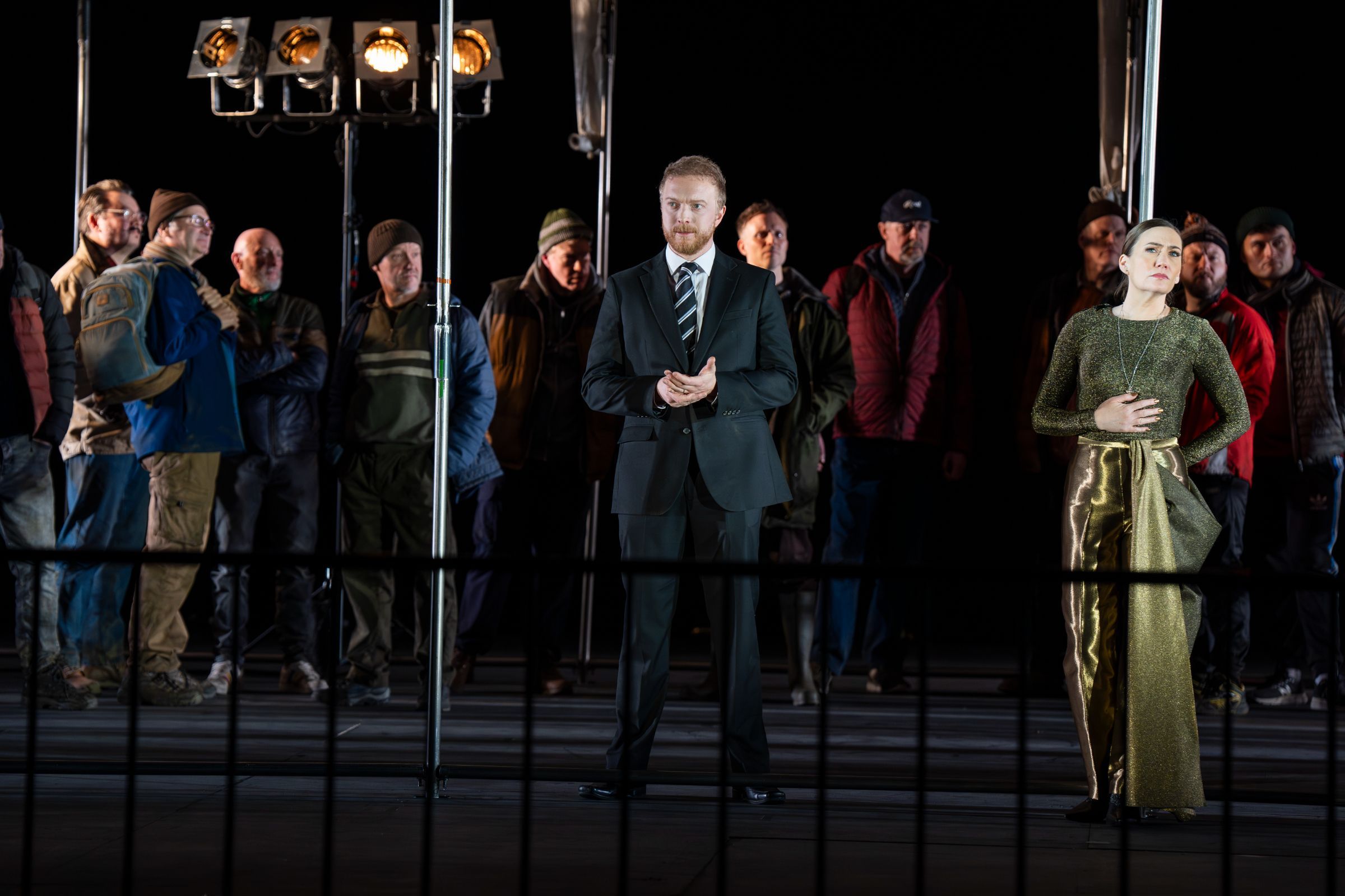 Alex Otterburn (James) and Heidi Stober (Mary) &copy; Ellie Kurttz