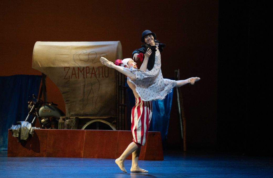Alina Cojocaru as Gelsomina in <i>La Strada</i> &copy; Andrej Uspenski