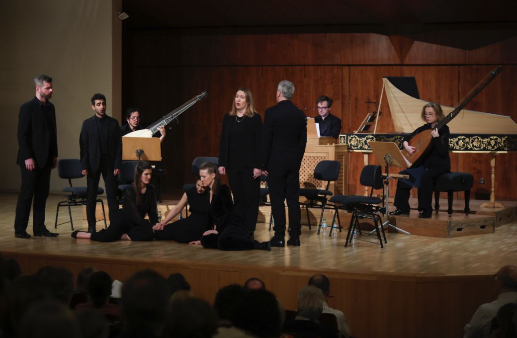 Les Arts Florissants durante la obra de Giacomo Carissimi <i>Historia di Jephte</i> © Elvira Megías | CNDM (Centro Nacional de Difusión Musical)