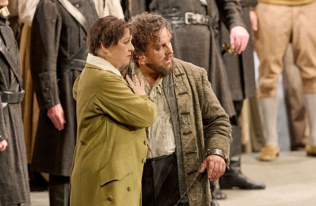 Simone Schneider (Leonore) und Michael Spyres (Florestan) &copy; Wiener Staatsoper | Michael P&ouml;hn