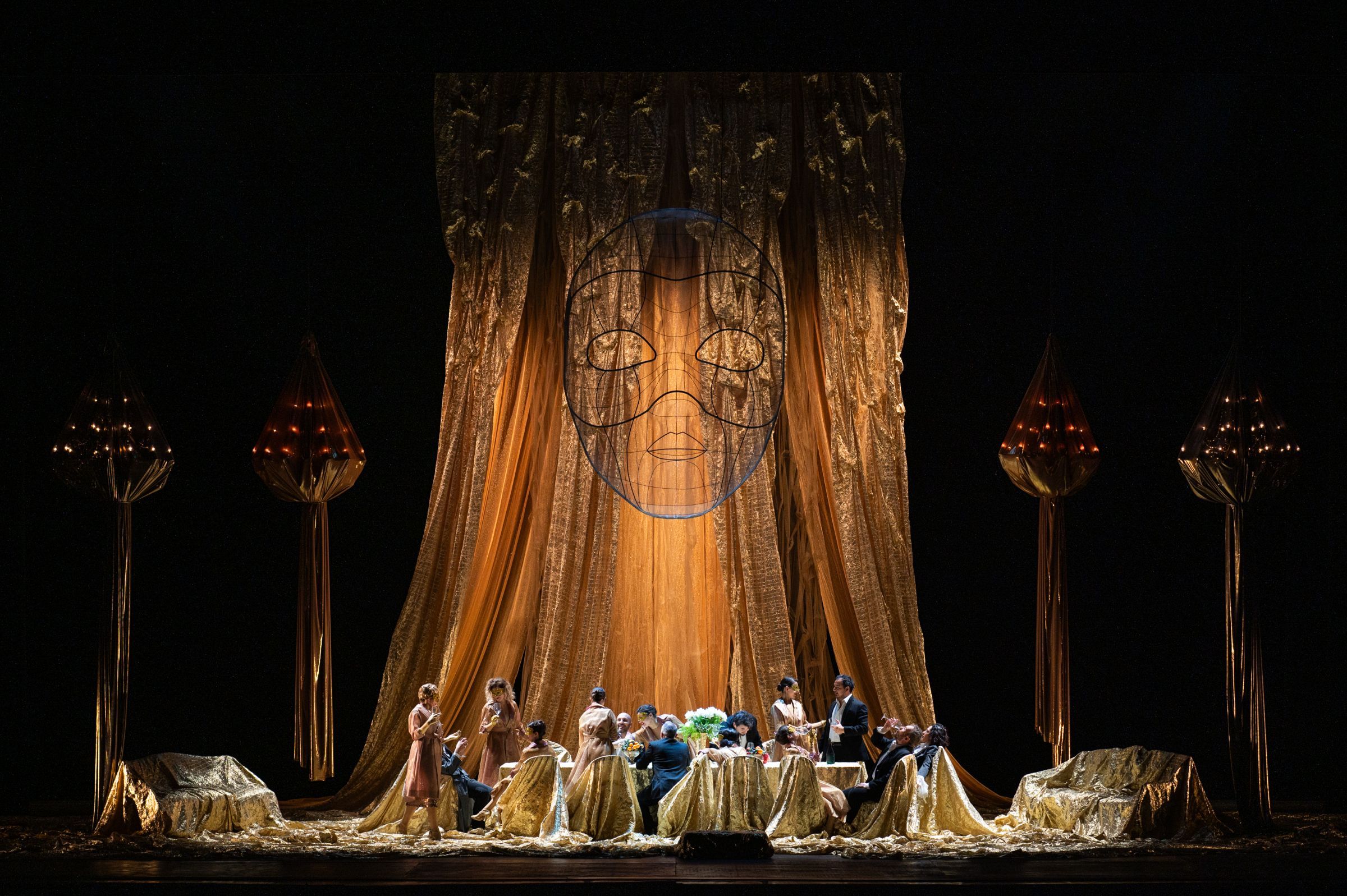 <i>Lucrezia Borgia</i> Act 2 &copy; Fabrizio Sansoni | Teatro dell’Opera di Roma