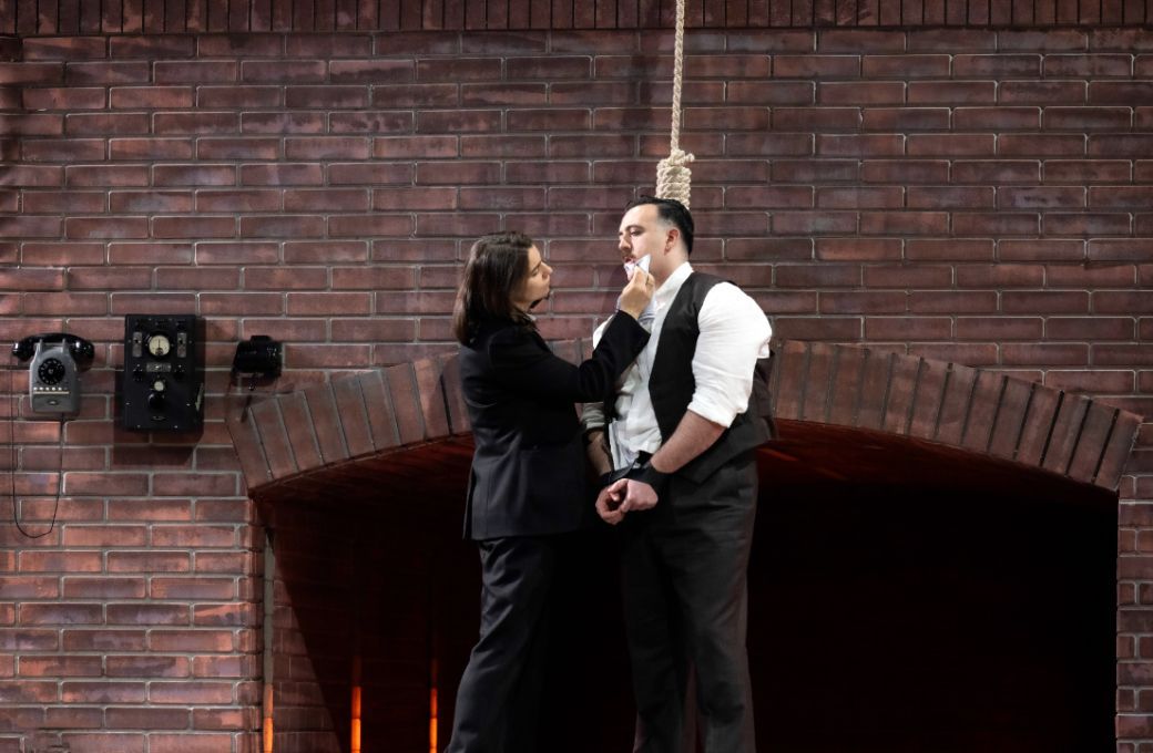 Asmik Grigorian (Norma) and Freddie De Tommaso (Pollione) &copy; Monika Rittershaus