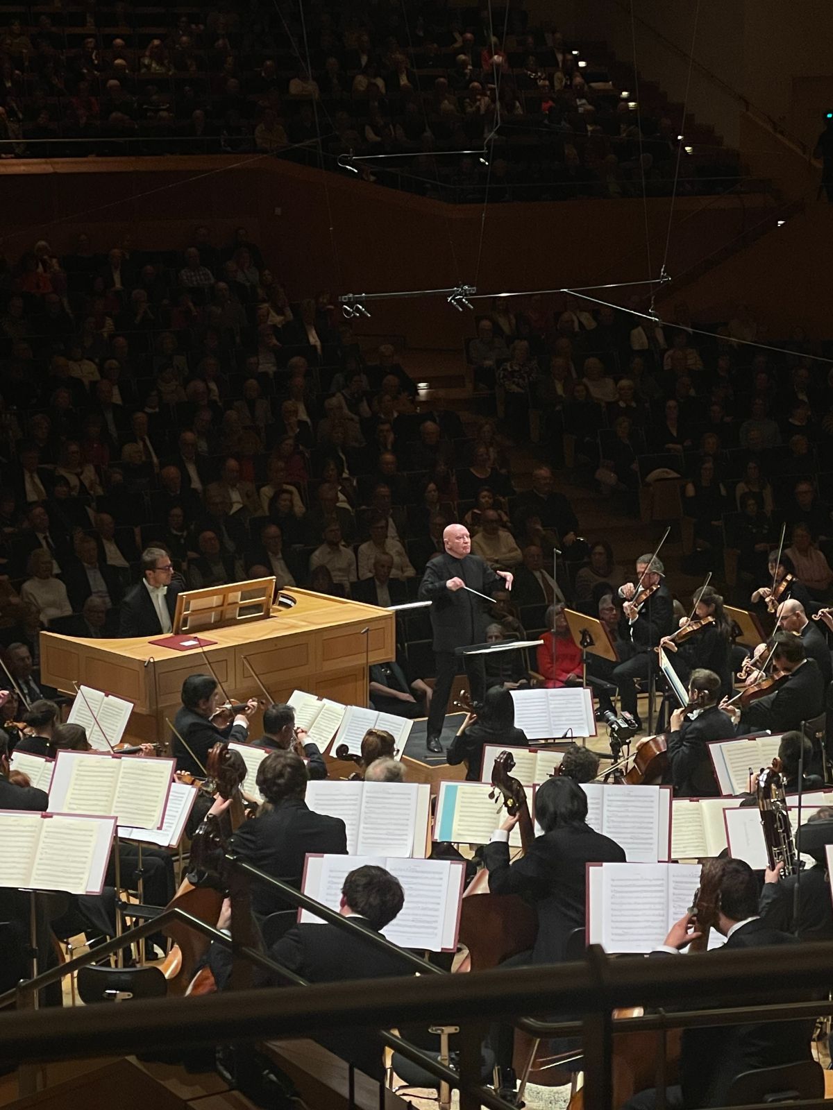 Christian Schmitt, Christoph Eschenbach und die Bamberger Symphoniker © Mona Wölfel