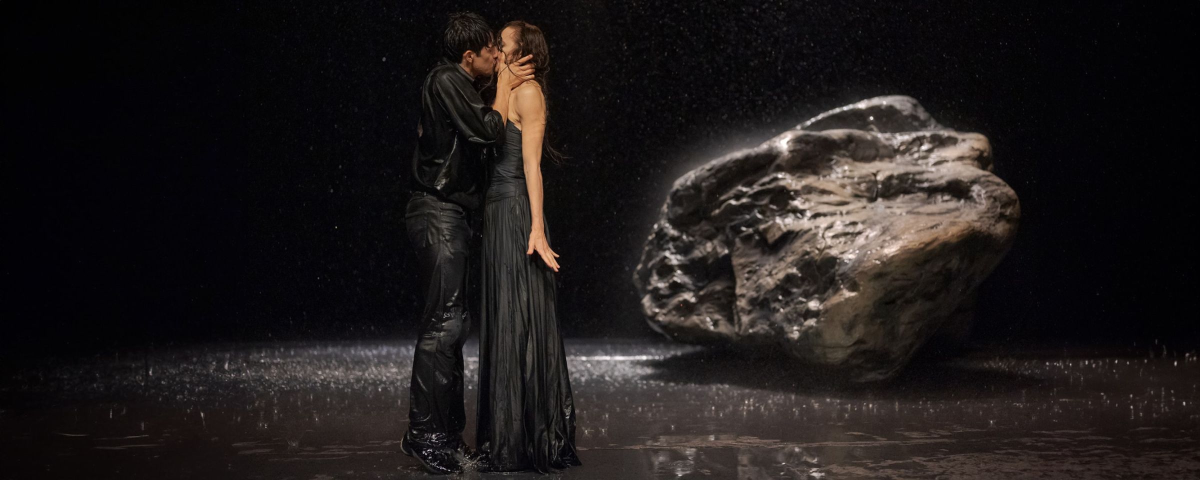 Tanztheater Wuppertal in Pina Bausch's <i>Vollmond</i> © Martin Argyroglo