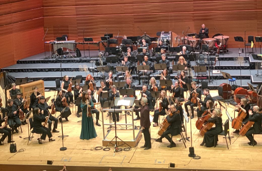 Ava Bahari, Sir James MacMillan and the BBC Scottish SO &copy; BBC
