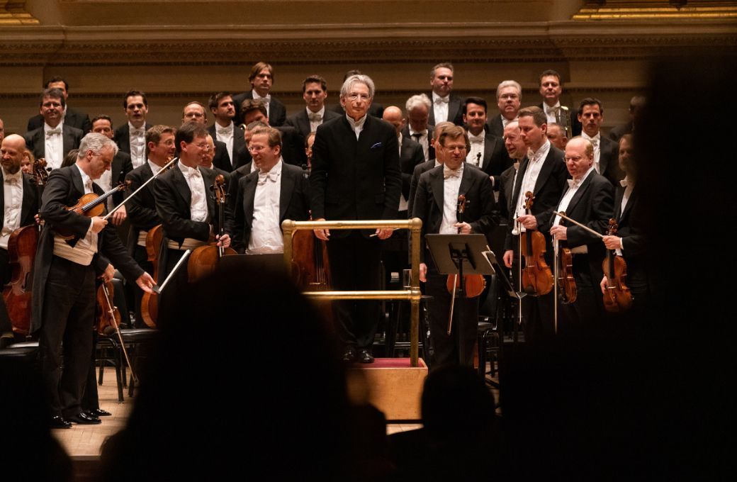 Michael Tilson Thomas with the Vienna Philharmonic © Steven Pisano | Flickr