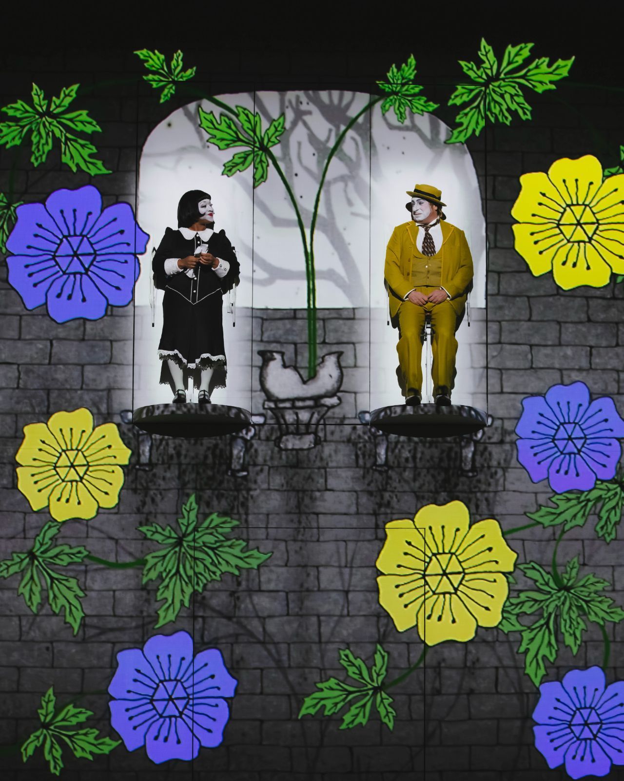 Brandie Sutton (Pamina) and Rodion Pogossov (Papageno) &copy; Sunny Martini