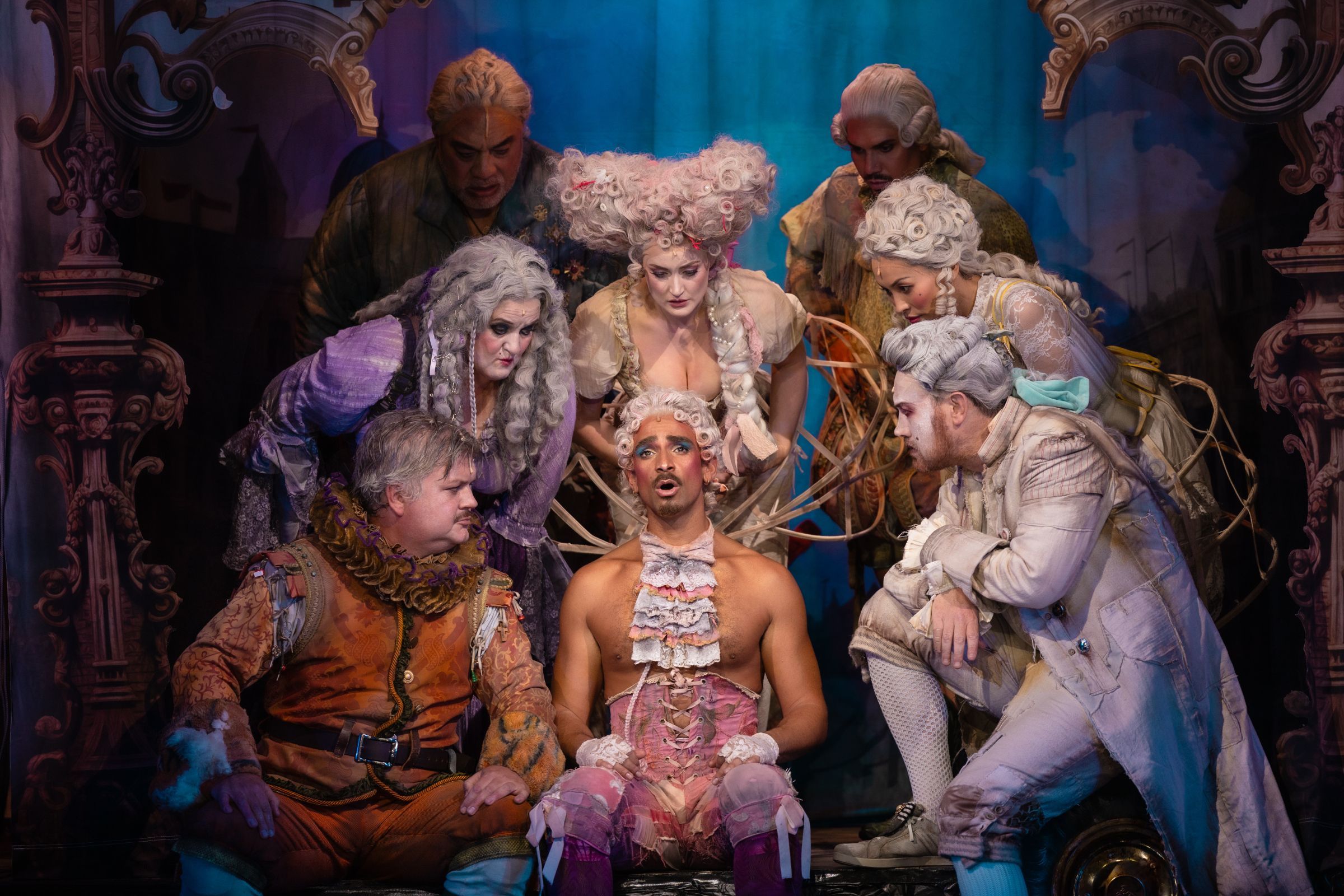 The cast of <i>Candide</i> © Carlita Sari
