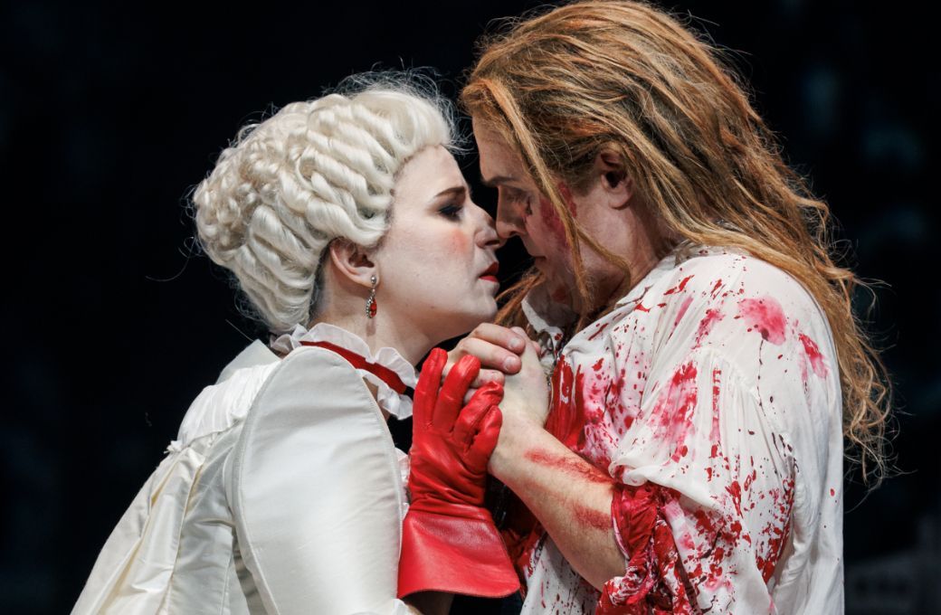 Suzanne Jerosme (Almirena) and Lawrence Zazzo (Rinaldo) &copy; Felix Gr&uuml;nschlo&szlig;