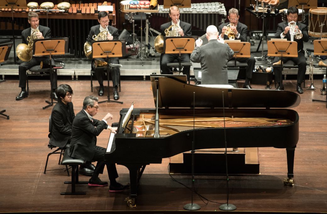 Albert Tiu, Hans Graf and the Singapore Symphony Orchestra &copy; Jack Yam | Singapore Symphony Orchestra