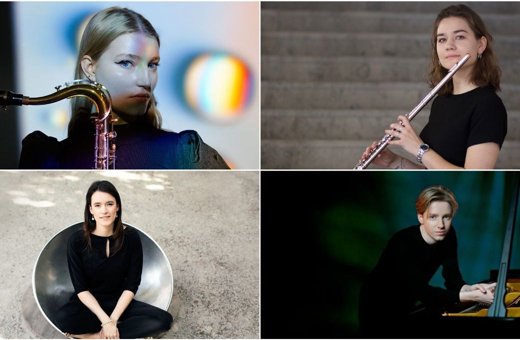 Clockwise from top left: Emma Rawicz, Elizaveta Ivanova, Helen Charlston, Julius Asal © BBC