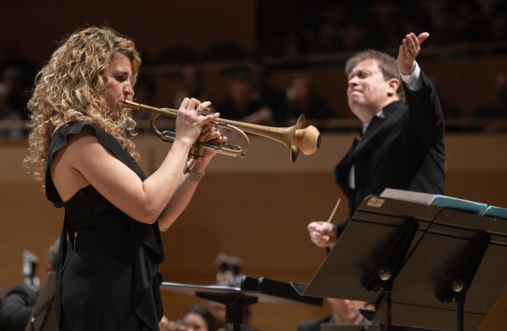 Mireia Farr&eacute;s y Ludovic Morlot &copy; May Zircus | L'Auditori