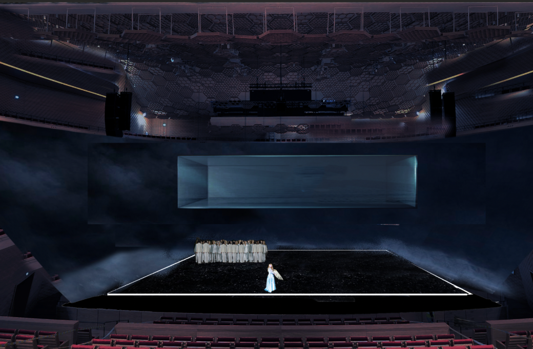 <i>Le Paradis et la Péri</i> : concept scénique © Daniela Kerck / Astrid Steiner