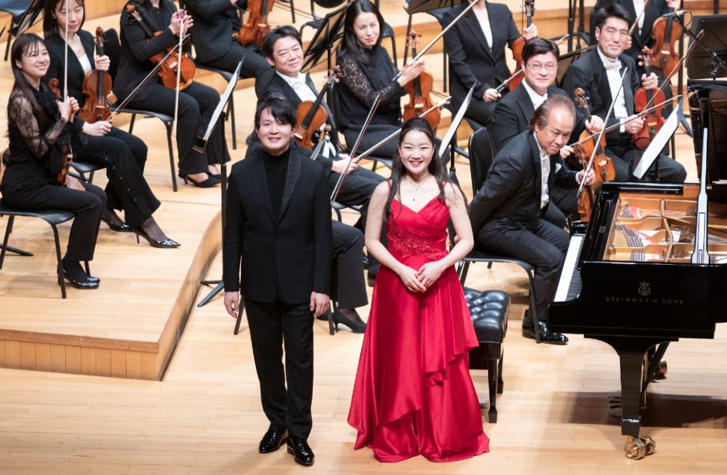 Yekwon Sunwoo and Kaoruko Igarashi &copy; Courtesy of KBS Symphony Orchestra