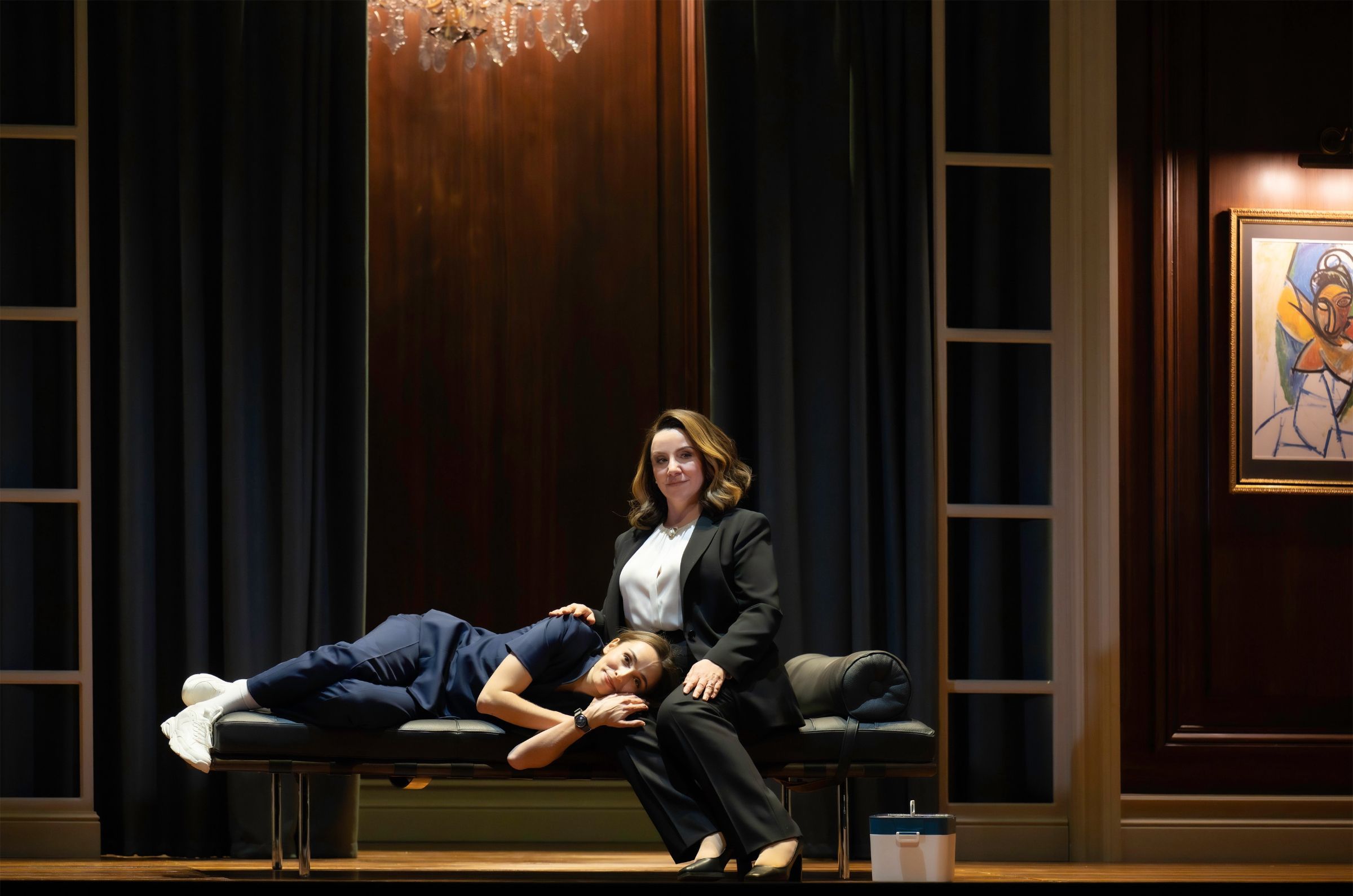 Lea Desandre (Poppea) und Anna Bonitatibus (Agrippina) &copy; Monika Rittershaus