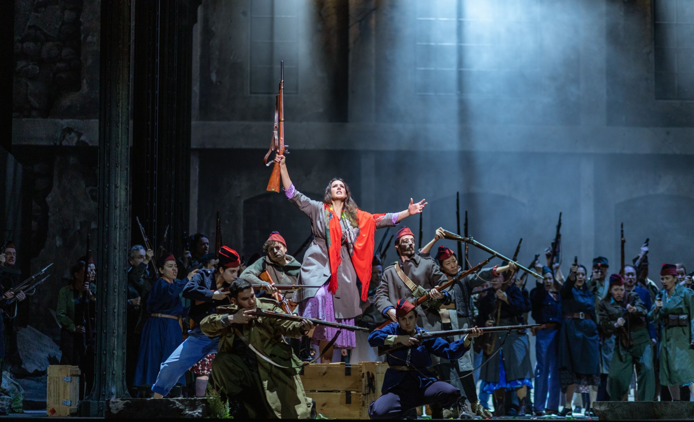 Federica Lombardi (Norma) &copy; Wiener Staatsoper | Sofia Vargaiová