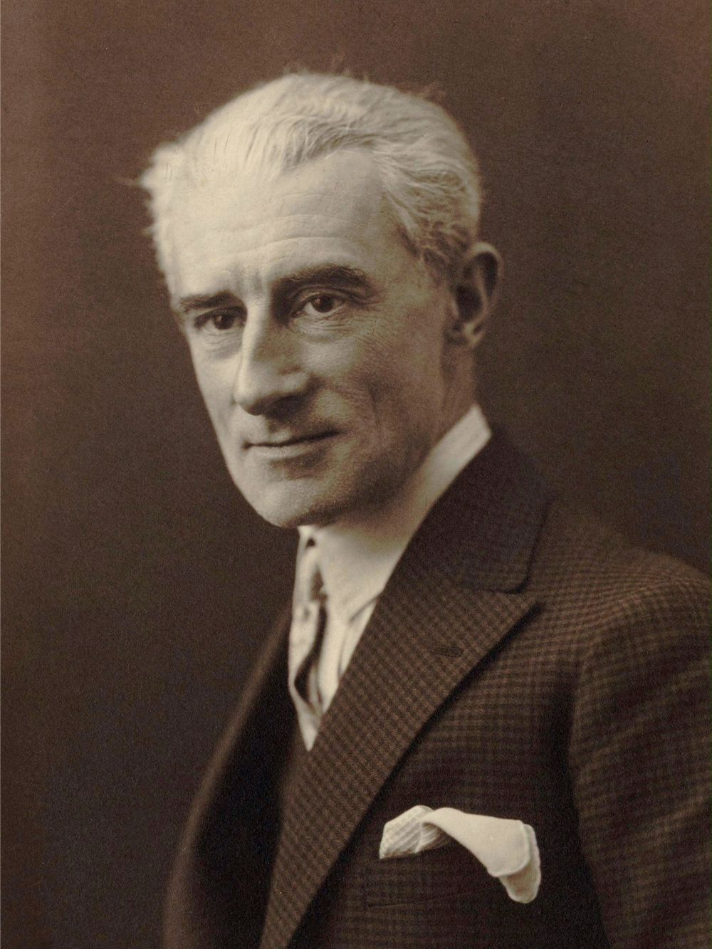 Maurice Ravel in 1925 &copy; Public domain