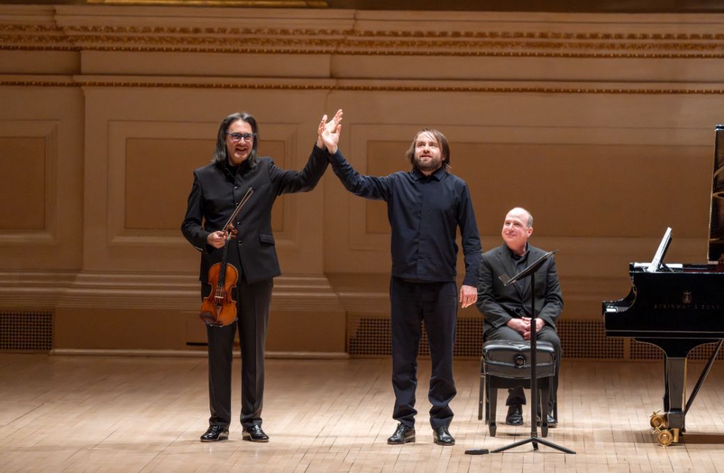 Leonidas Kavakos and Daniil Trifonov &copy; Richard Termine