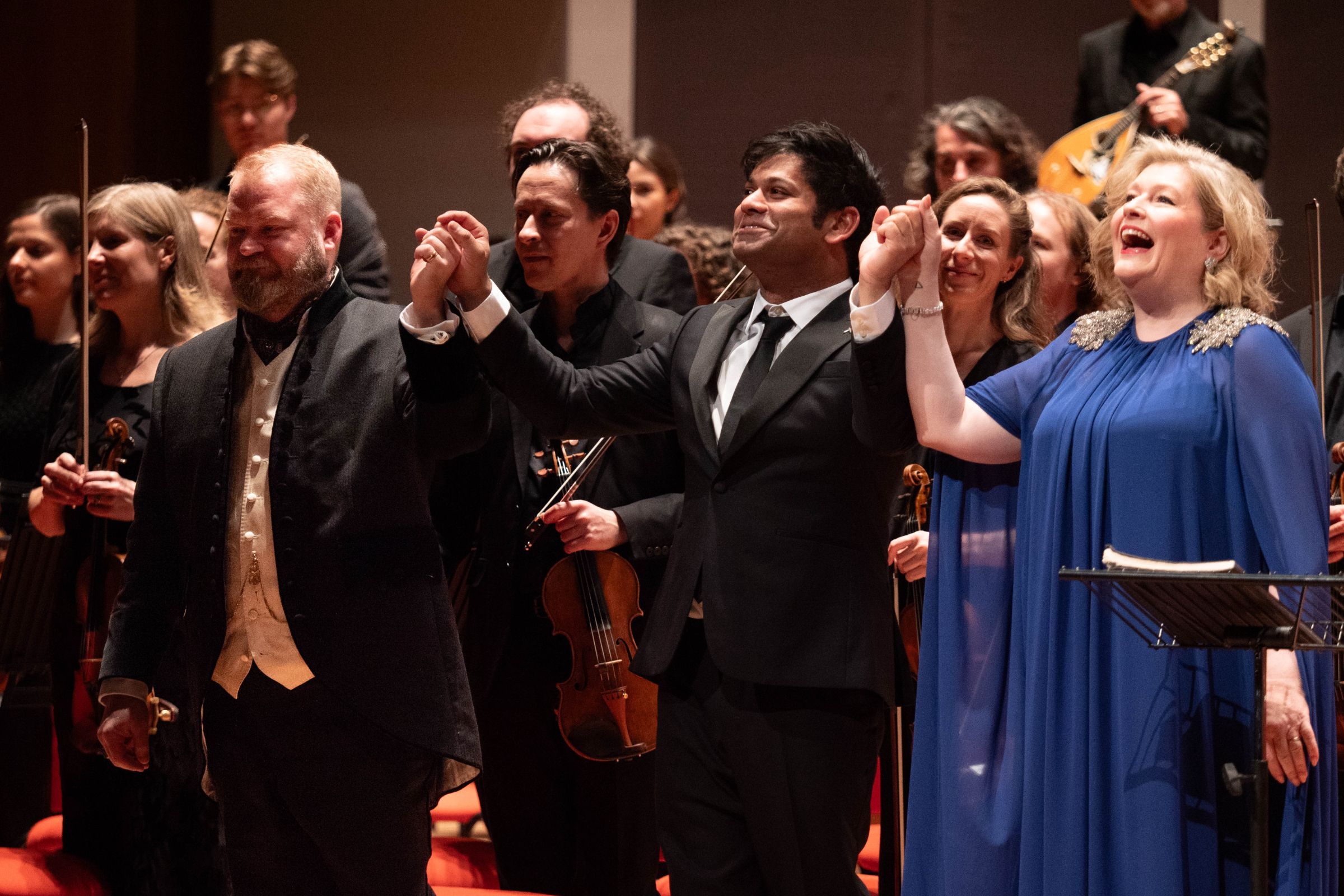 Brendan Gunnell, Alpesh Chauhan and Karen Cargill &copy; Jonathan Ferro