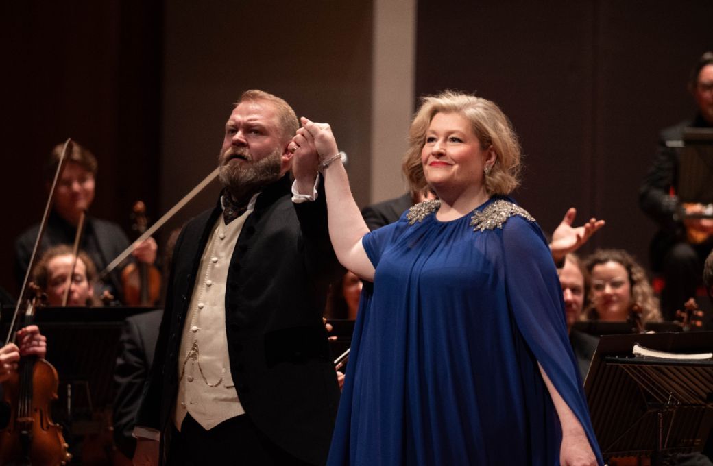 Brendan Gunnell and Karen Cargill &copy; Jonathan Ferro