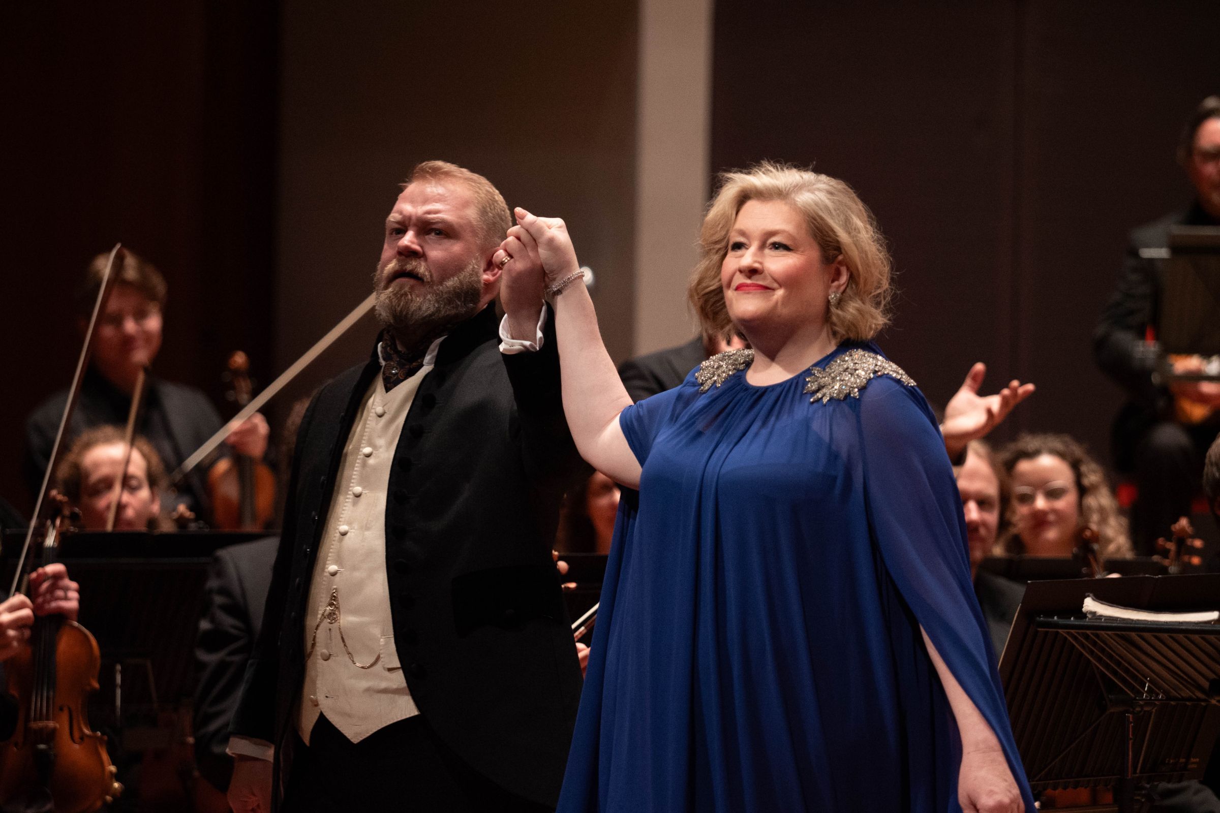 Brendan Gunnell and Karen Cargill &copy; Jonathan Ferro