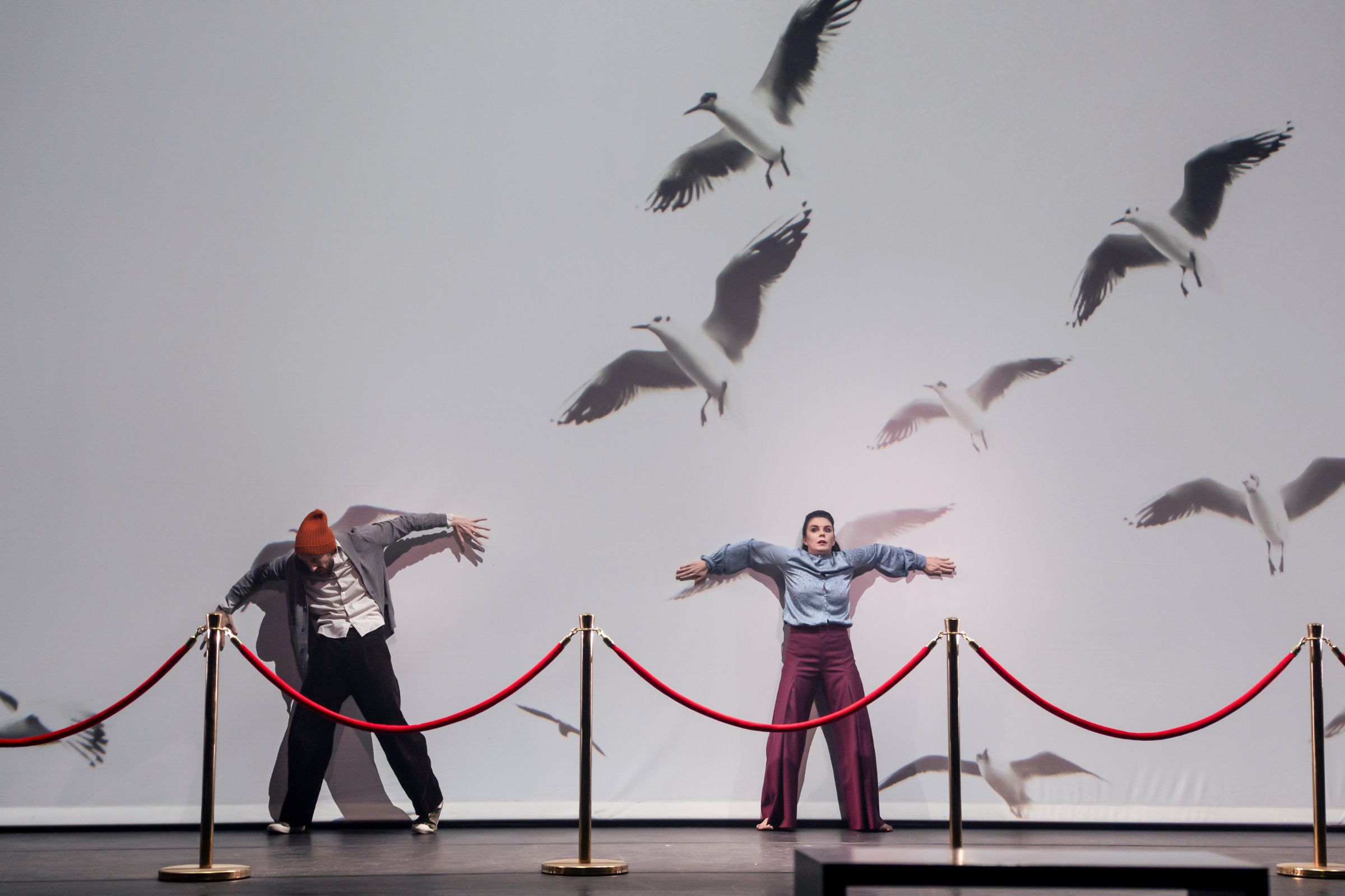Christopher Akrill and Natalia Osipova in <i>The Exhibition</i> by Jo Strømgren © Andrej Uspenski