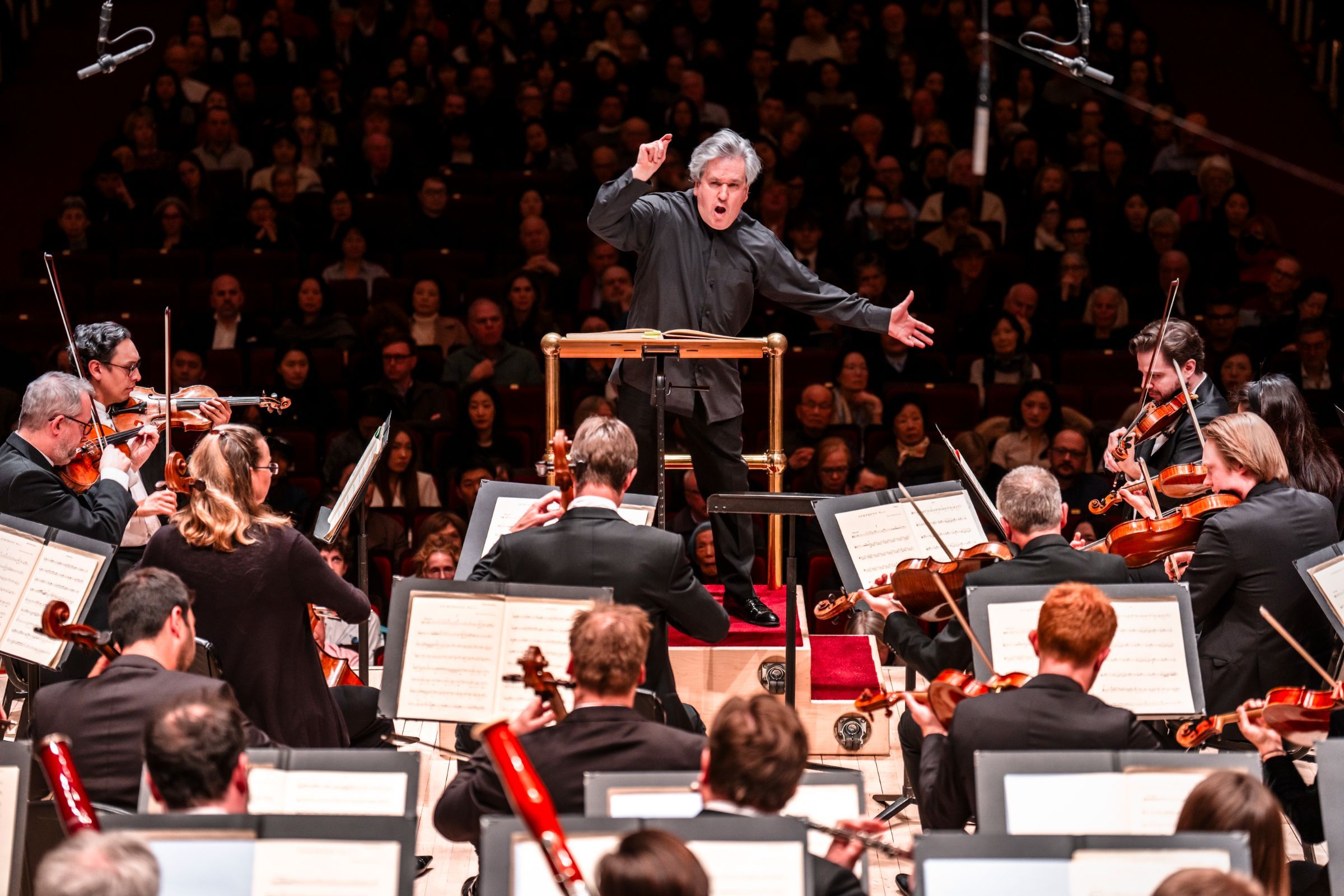 Sir Antonio Pappano conducts the LSO at Carnegie Hall &copy; Chris Lee