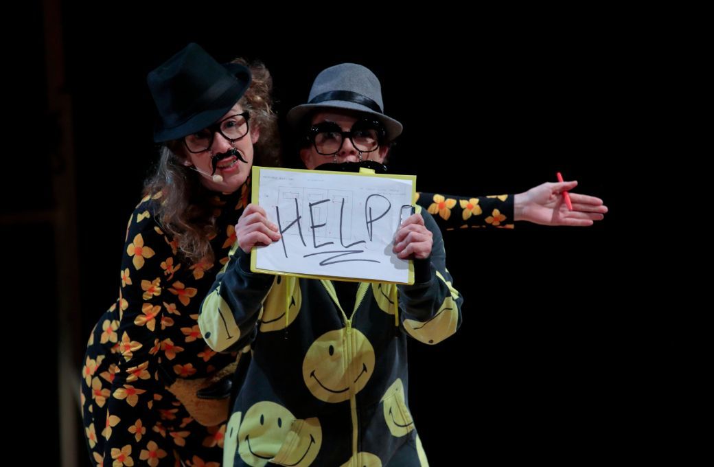 <i>Squeak Boum !</i> au Théâtre de l'Athénée © Guy Chuiton
