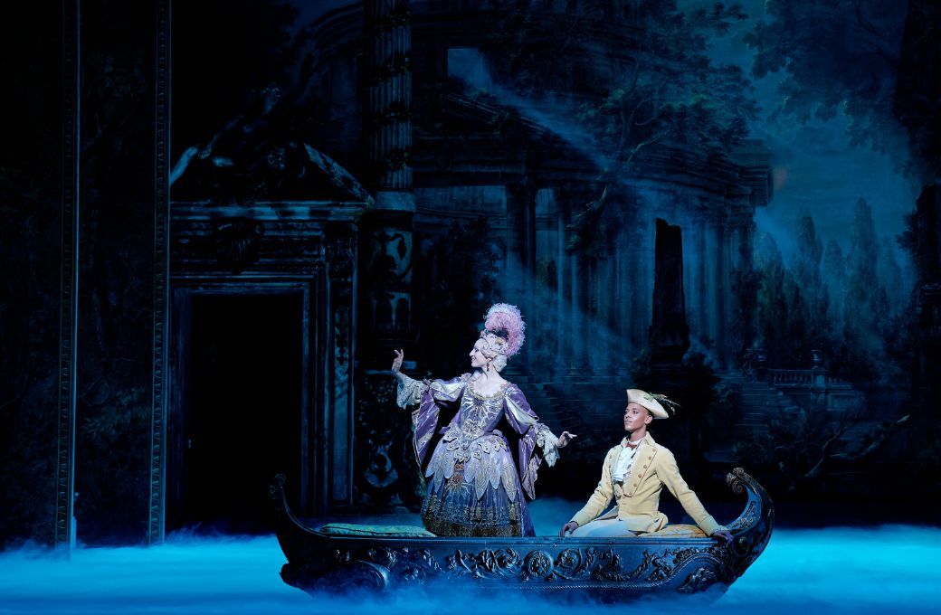 Fanny Gorse et Guillaume Diop dans <i>La Belle au bois dormant</i> © Agathe Poupeney / Opéra national de Paris