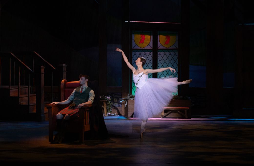 Seth Koffler and Clara Pevel in Ethan Stiefel's <i>Spirit of the Highlands</i> for ARB &copy; Rosalie O'Connor