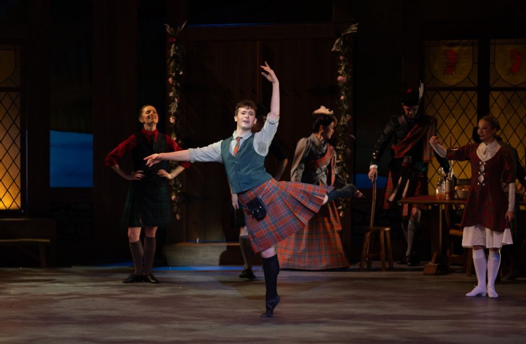 Seth Koffler as James in <i>Spirit of the Highlands</i> for ARB © Rosalie O'Connor