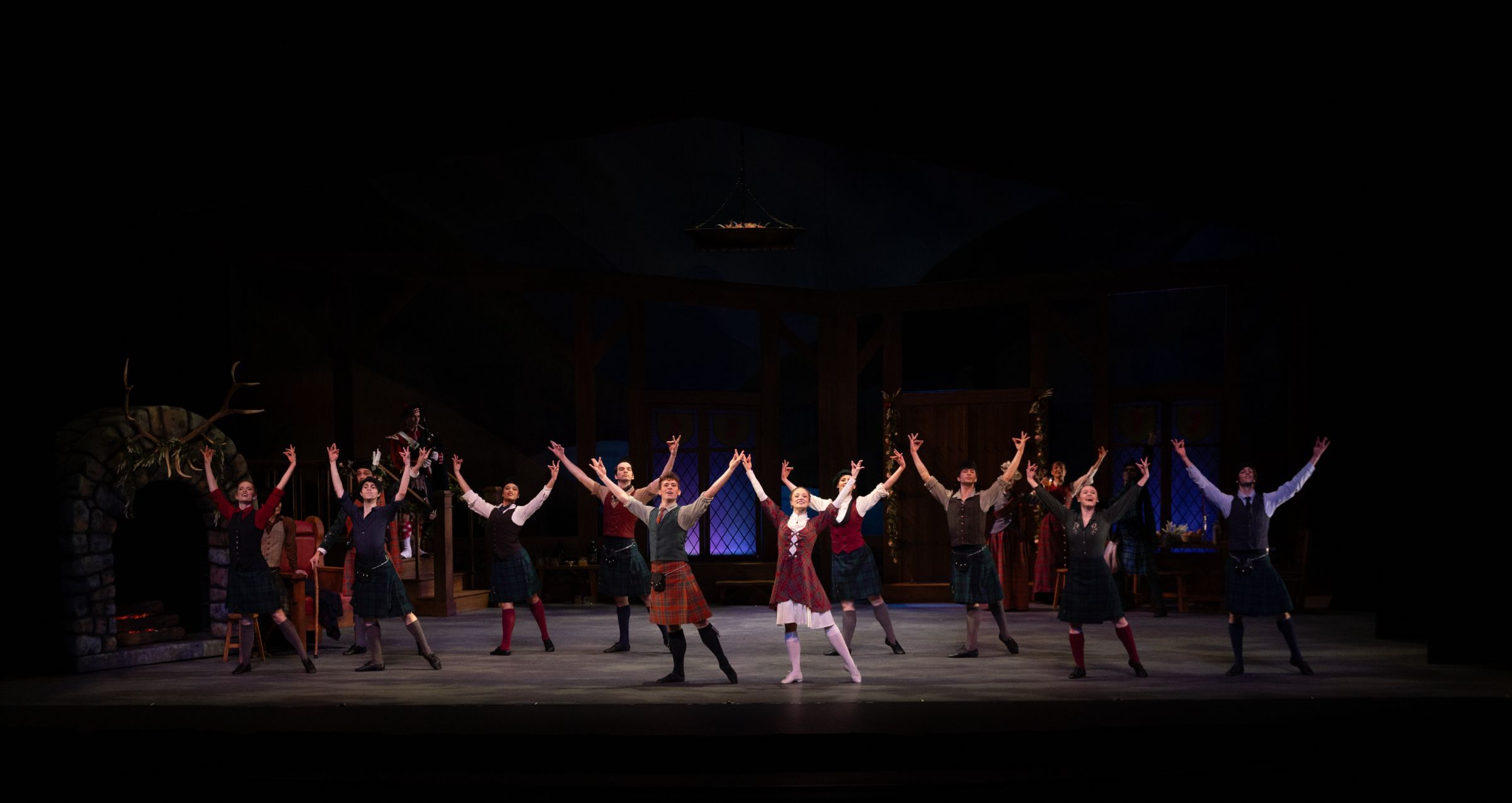 American Repertory Ballet in Ethan Stiefel's <i>Spirit of the Highlands</i> © Rosalie O'Connor