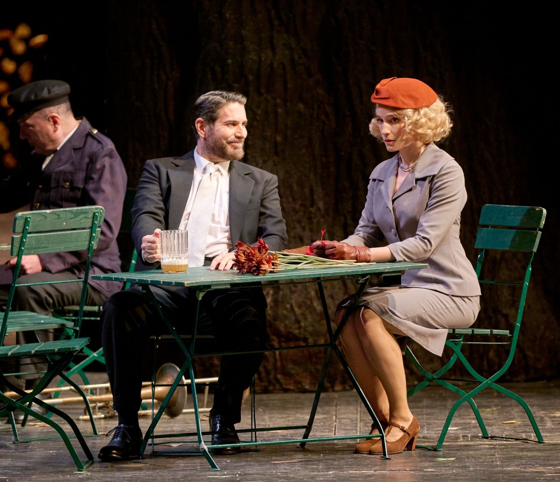 Clemens Unterreiner (Albert) und Kate Lindsey (Charlotte) &copy; Wiener Staatsoper | Michal Pöhn