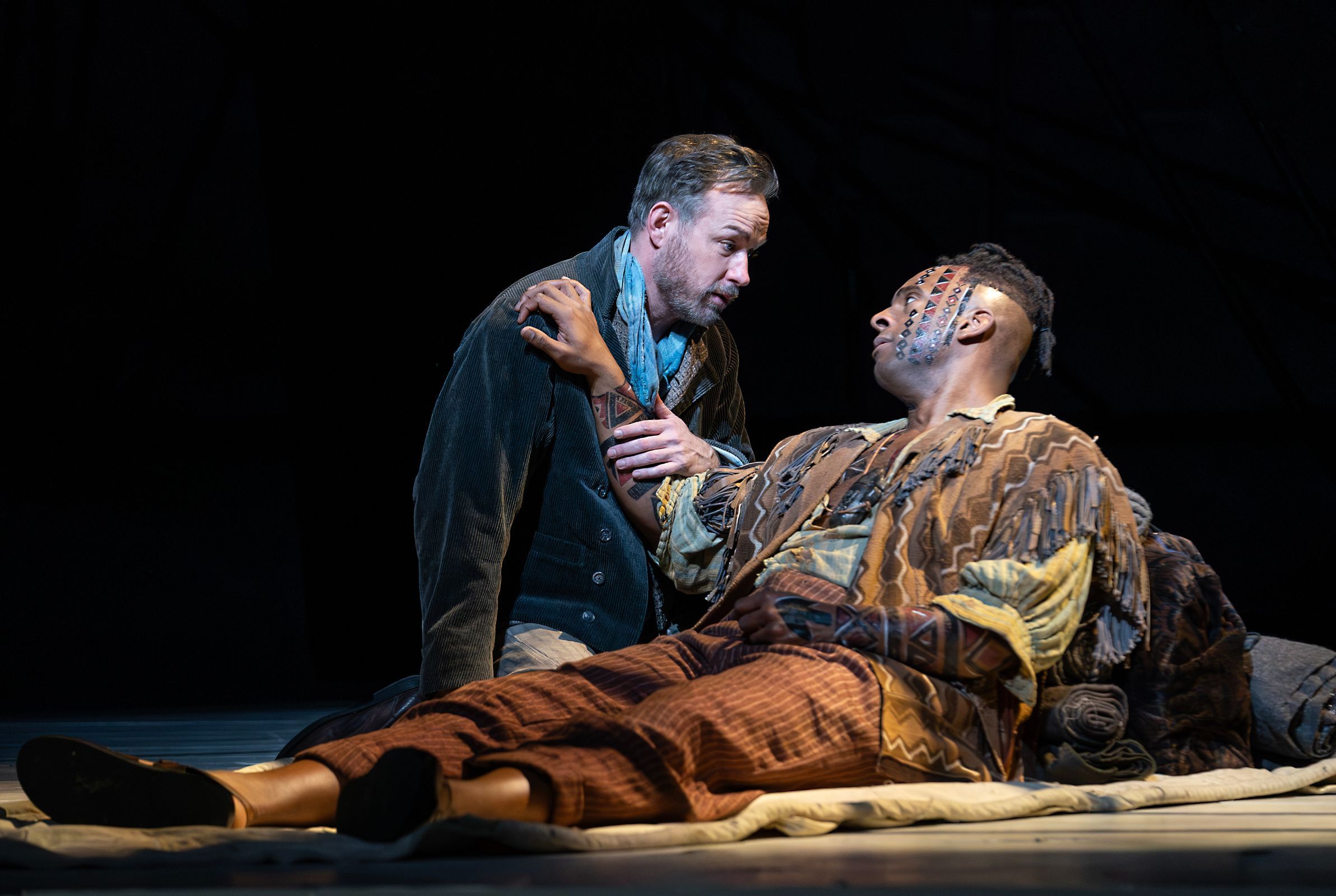 Stephen Costello (Greenhorn) and Ryan Speedo Green (Queegqueg) &copy; Karen Almond | Met Opera