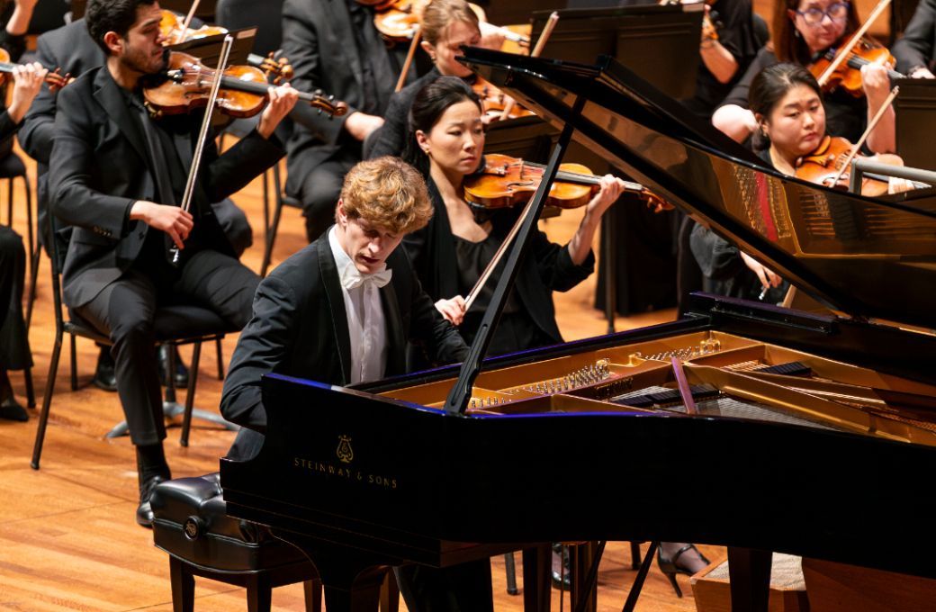 Jan Lisiecki and the Seattle Symphony &copy; Jim Holt