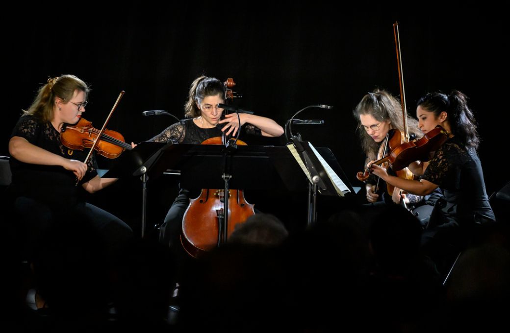 Le Quatuor Akilone au One Monte-Carlo © Alice Blangero