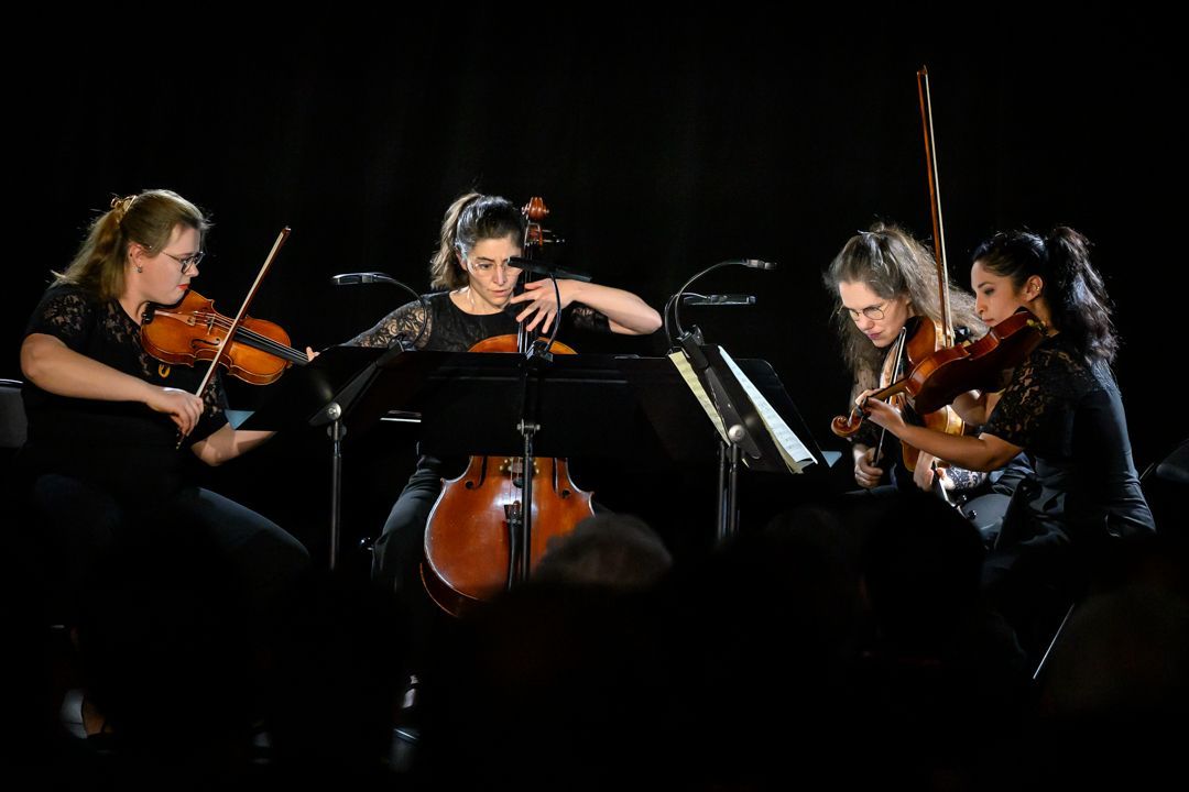 Le Quatuor Akilone au One Monte-Carlo © Alice Blangero