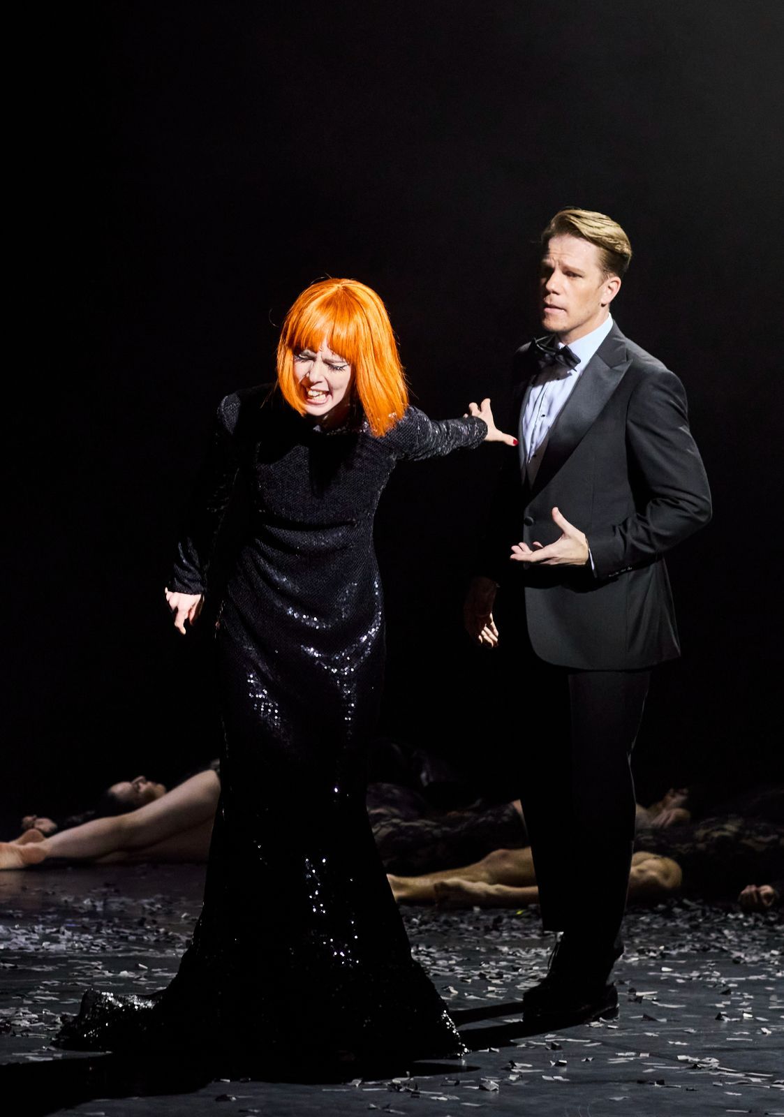 Anna Dowsley (Dido) and Nicholas Jones (Aeneas) &copy; Keith Saunders