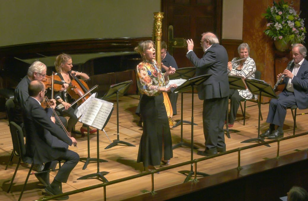 Claire Booth, Martyn Brabbins and the Nash Ensemble © Wigmore Hall Trust Ltd
