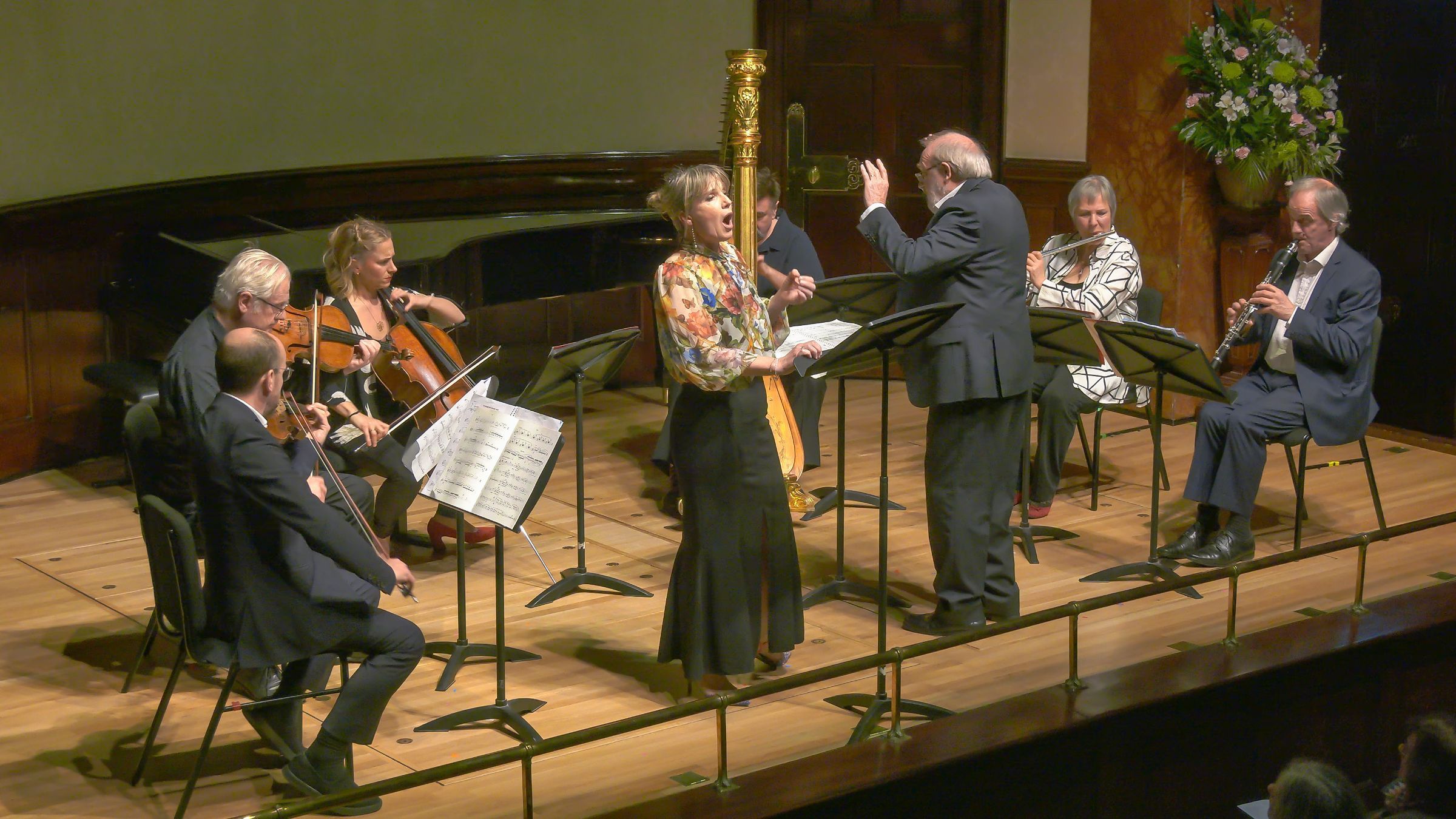 Claire Booth, Martyn Brabbins and the Nash Ensemble &copy; Wigmore Hall Trust Ltd