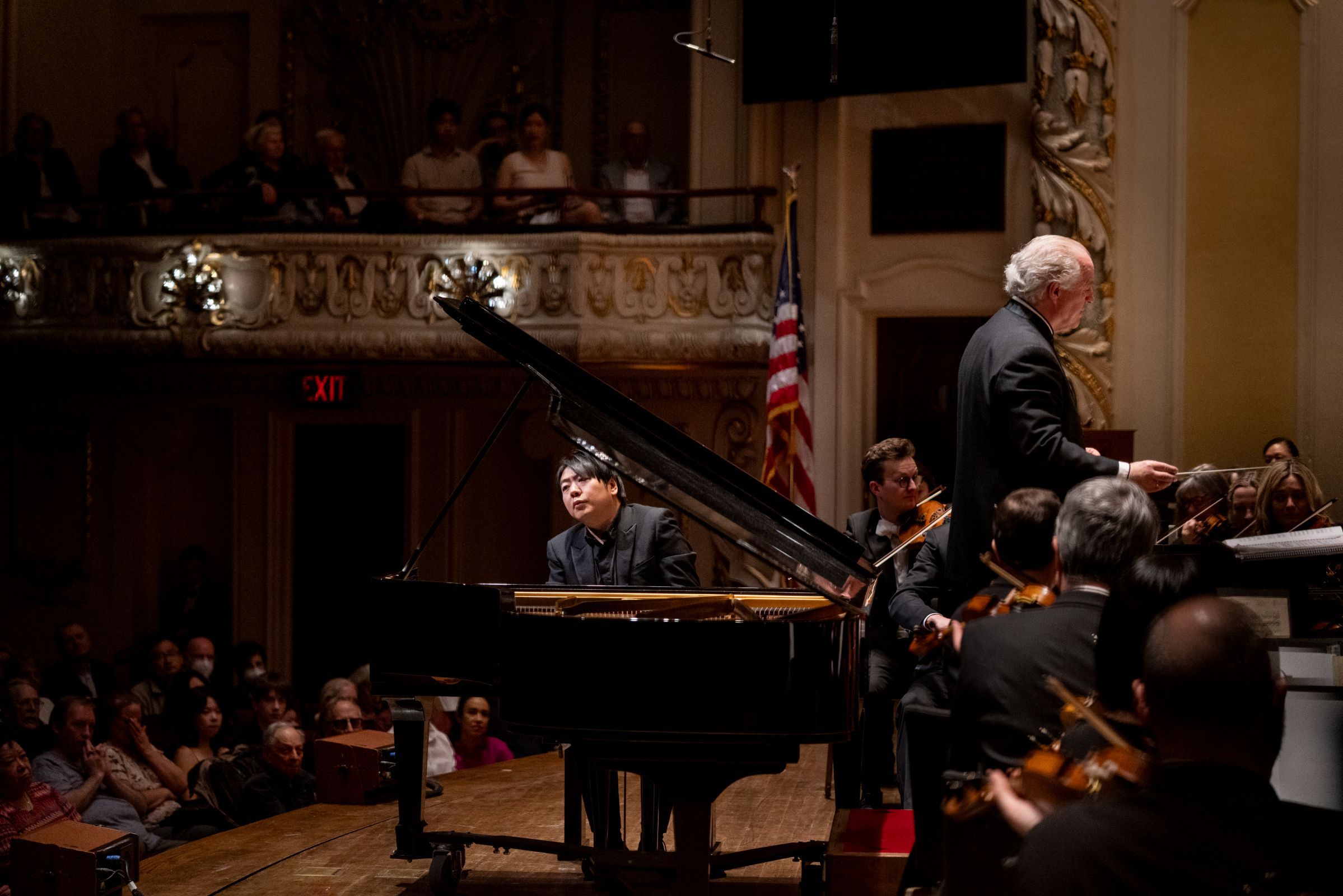 Lang Lang, Manfred Honeck and the Pittsburgh Symphony &copy; Nancy Andrews