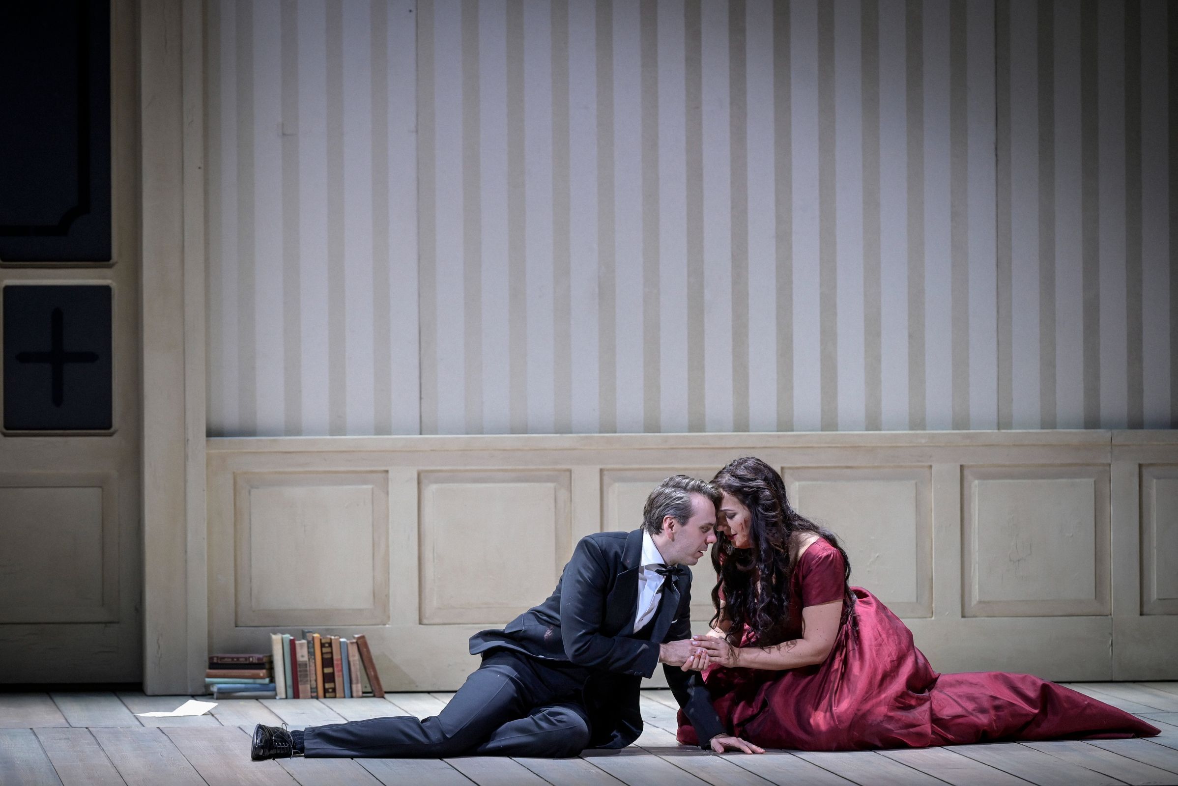Benjamin Bernheim (Werther), Marina Viotti (Charlotte) &copy; Vincent Pontet